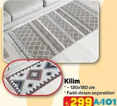 KİLİM 120X180 CM fiyat ve kampanya bilgisi